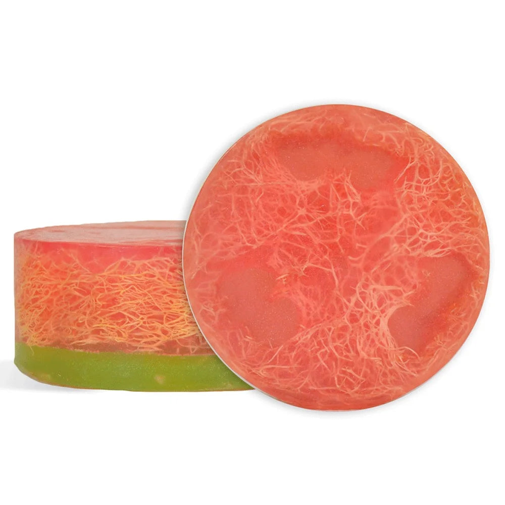 Watermelon Passion Loofah Soap Watering Soule